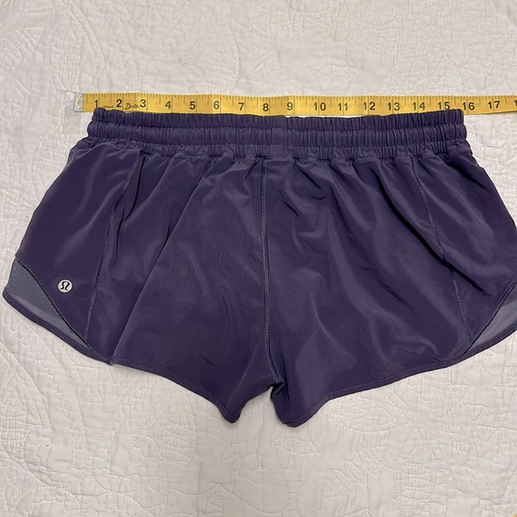 Lululemon Athletica Dark Purple Athletic Shorts - Picture 3 of 6